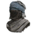 Синий тканый капюшон